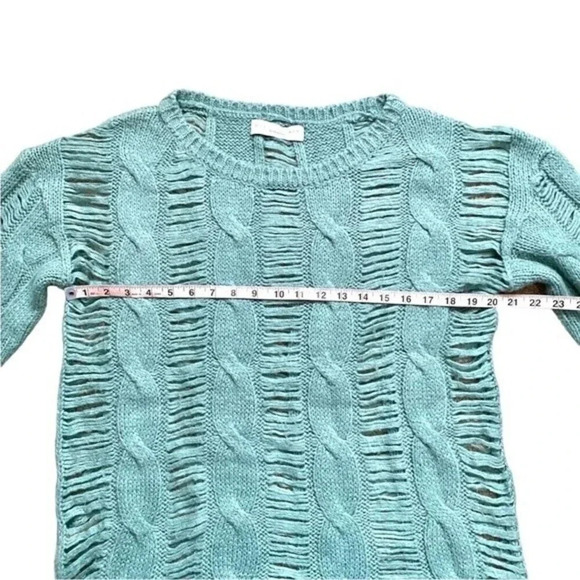 Stella McCartney Cable Knit Distressed Sweater Oversized - Picture 8 of 10